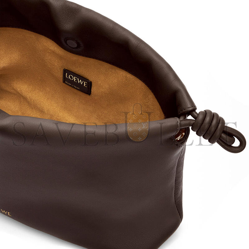 L0ew* medium flamenco purse in mellow nappa lambskin a411fcrx75 (30*20*10.5cm)